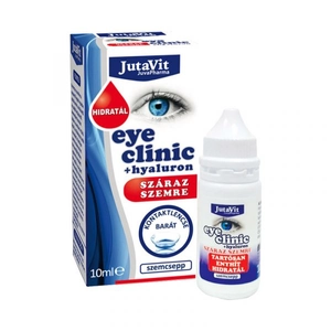 Jutavit eyeclinic szemcsepp száraz szem 10 ml