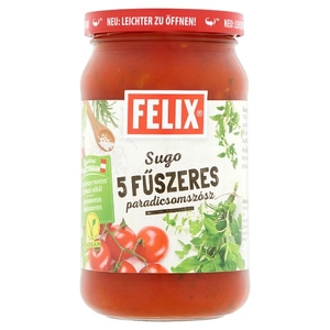 Felix 5 fűszeres paradicsomszósz, 360 g