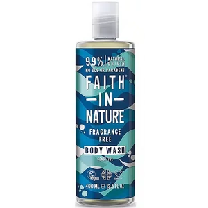 Faith in Nature Tusfürdő Fragrance Free Illatmentes Tusfürdő 400ml