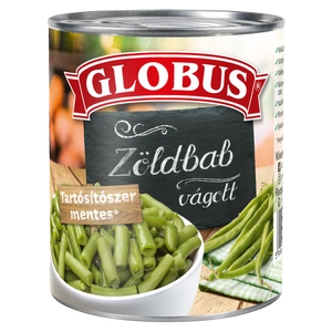 Globus Xxl zöldbab vágott, 800 g