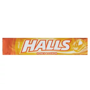 Halls töltetlen keménycukorka, méz-citrom ízű, 33 g