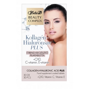 Helia-D Beauty Komplex Kollagén-Hialuronsav Plus 30db Filmtabletta