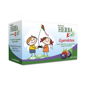 Herbária Herba Kids gyümölcstea gyermekeknek erdei gyümölcs ízben, 20 filter