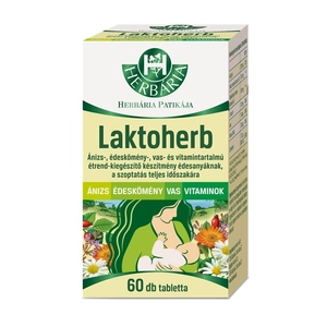 Herbária Laktoherb Tabletta 60db