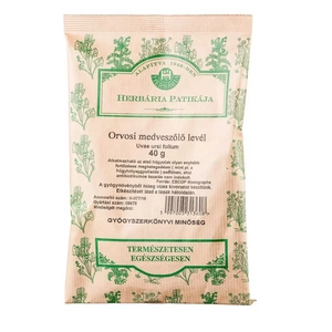 Herbária medveszőlőlevél tea, 40 g