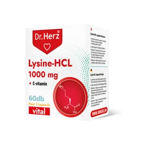 Dr. Herz Lysine-HCL + C-vitamin 60db kapszula