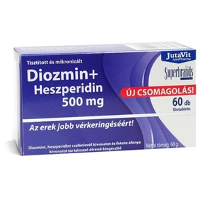 JutaVit Diozmin + Heszperidin tabletta 500 mg, 60 db