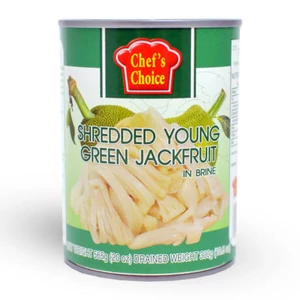 Chefs Choice jackfruit konzerv apróra vágott, 565 g