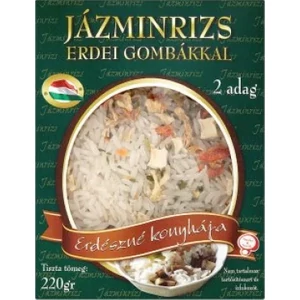 Erdészné Jázminrizs erdei gombákkal 220g