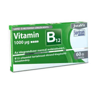 Jutavit B12-vitamin 1000µg, 60 db