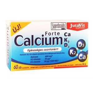 Jutavit Calcium Forte ca + k2 + d3, 60 db