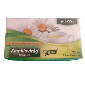 Jutavit kamillavirág tea filteres, 25 db