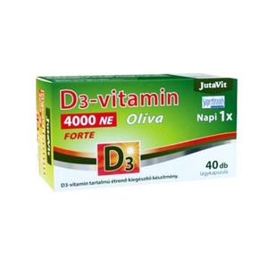 Jutavit d3-vitamin 4000 NE forte olíva 40 db