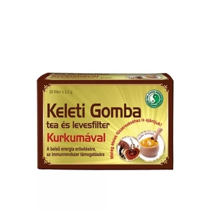 Dr. Chen Keleti Gomba tea és levesfilter kurkumával, 20 filter, 20 filter