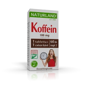 Naturland Koffein tabletta, 60 db