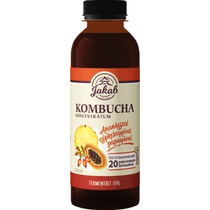 Kombucha tea koncentrátum ananásszal, csipkebogyóval, papayával, echinacea purpurea kivonattal és c-vitaminnal 500 ml