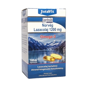 Jutavit Norvég Lazacolaj Omega3 Kapszula, 100 db