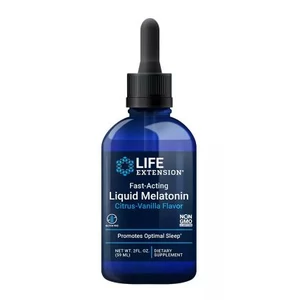 Life Extension Melatonin folyékony gyorsan ható citrus-vanília 3mg 59ml 