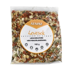 Ataisz Lencseleves vegyeszöldséggel, 160 g