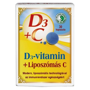 Dr. Chen D3-max Liposzómás C-vitamin Kapszula, 30 db