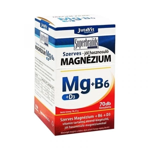 Jutavit Szerves Magnézium B6 + D3 Vitamin Kapszula, 70 db