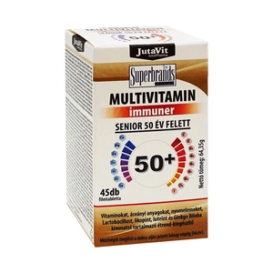 JutaVit multivitamin senior 50+ tabletta, 45 db