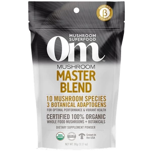 Om Mushrooms Mushroom Master Blendgyógygomba keverék 90g 