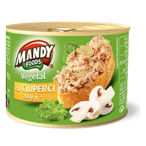 Mandy növényi pástétom, 200 g - gombás