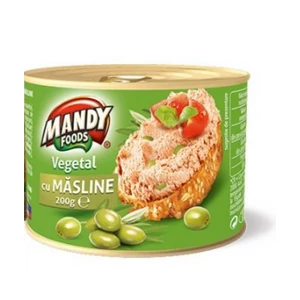 Mandy növényi pástétom, 200 g - olivás