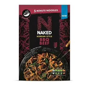 Naked 5 perces wok tészta csípős koreai bbq, 100 g
