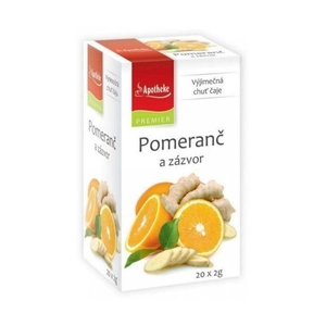 Apotheke Narancs és Gyömbér Tea 20 filter, 40g