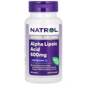 Natrol Alfa liponsav lassú felszívódású 600mg 45db 