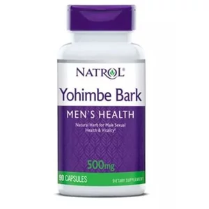 Natrol Yohimbe Bark szexuális egészség támogatása férfiaknak 500mg 90db 