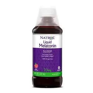 Natrol Melatonin folyékony bogyósgyümölcs íz 25mg 237ml 