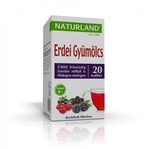 Naturland Gyümölcstea erdei gyümölccsel filteres, 20x2g