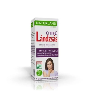 Naturland Lándzsás útifű szirup, 150 ml