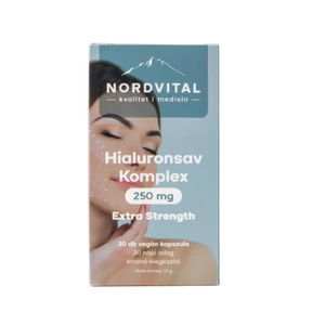 Nordvital hialuronsav komplex vegán kapszula 30 db