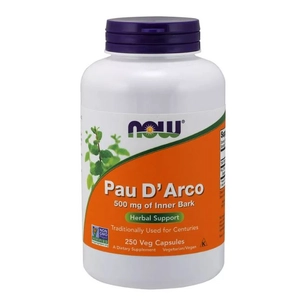 Now Pau D Arco 500mg 250db 