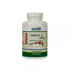 Nutrilab omega 3 1000 mg halolaj (epa És dha) kapszula, 150 db