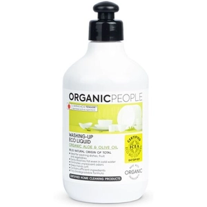 Organic People öko mosogatószer bio aloe verával és olivaolajjal, 500 ml