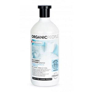 Organic People öko szenzitív öblítő bio kókusszal és mandulaolajjal, 1000 ml