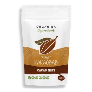 Organiqa Bio nyers zúzott kakaóbab (criollo), 125 g