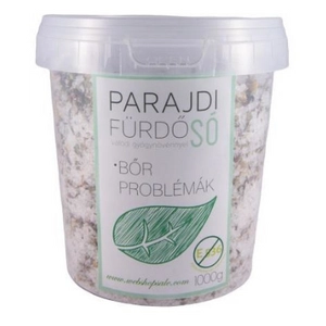 Parajdi sókincsek - Parajdi fürdősó (bőrproblémákra), 1000 g