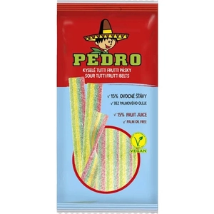 Pedro tutti frutti belt gumicukor vegán, 80 g