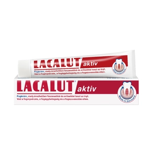 Lacalut aktiv preventív fogkrém, 75 ml