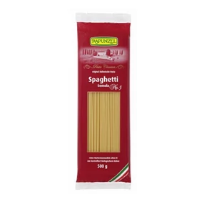 Rapunzel bio durumdarás fehér spagetti, 500 g