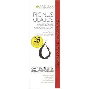 Aromax Ricinusolajos Hajpakolás argánolajjal, 100 ml