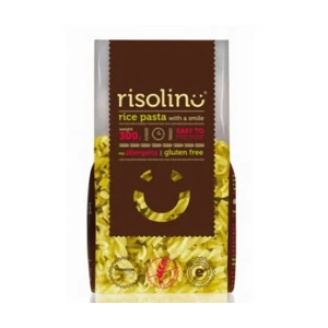 Risolino gluténmentes rizstészta fussili, 300 g