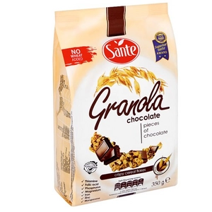 Sante granola csokoládés, 350 g