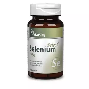 Vitaking Selenium szelén 100 mg, 90 db kapszula